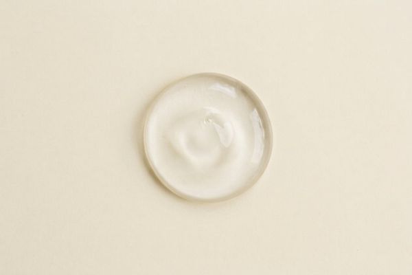 Panthenol als Makroaufnahme, klares Gel