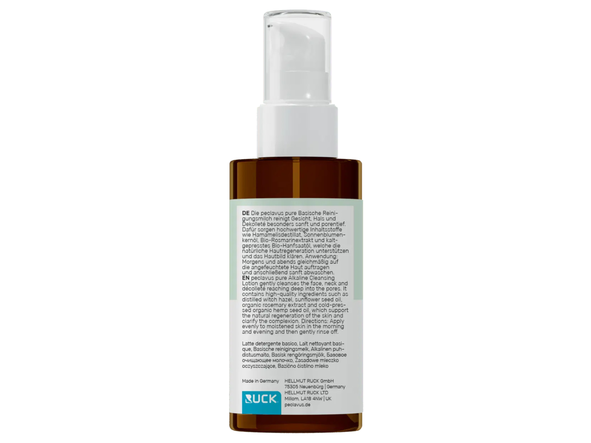 Peclavus pure Basische Reinigungsmilch