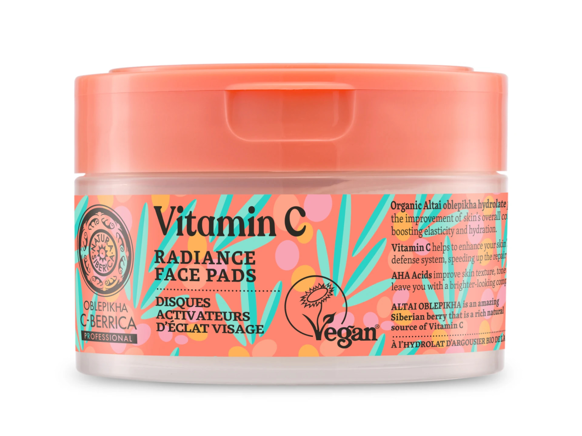 Natura Siberica C-Berrica Radiance Face Pads