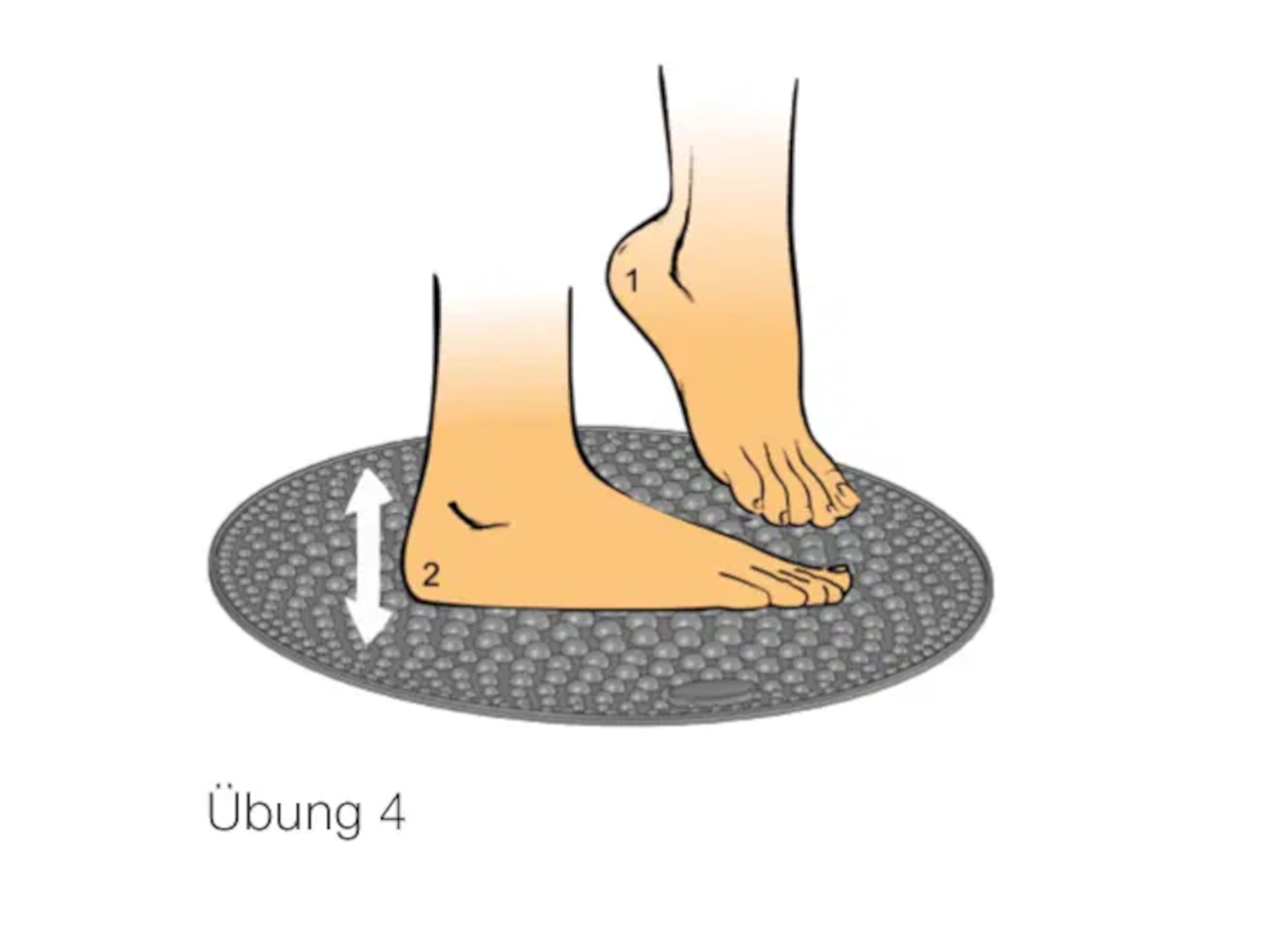 RUCK Fuss-Reflexzonen-Massage-Matte