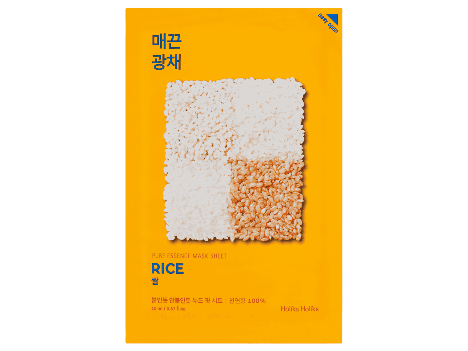 HOLIKA HOLIKA Pure Essence Mask Sheet (Rice)