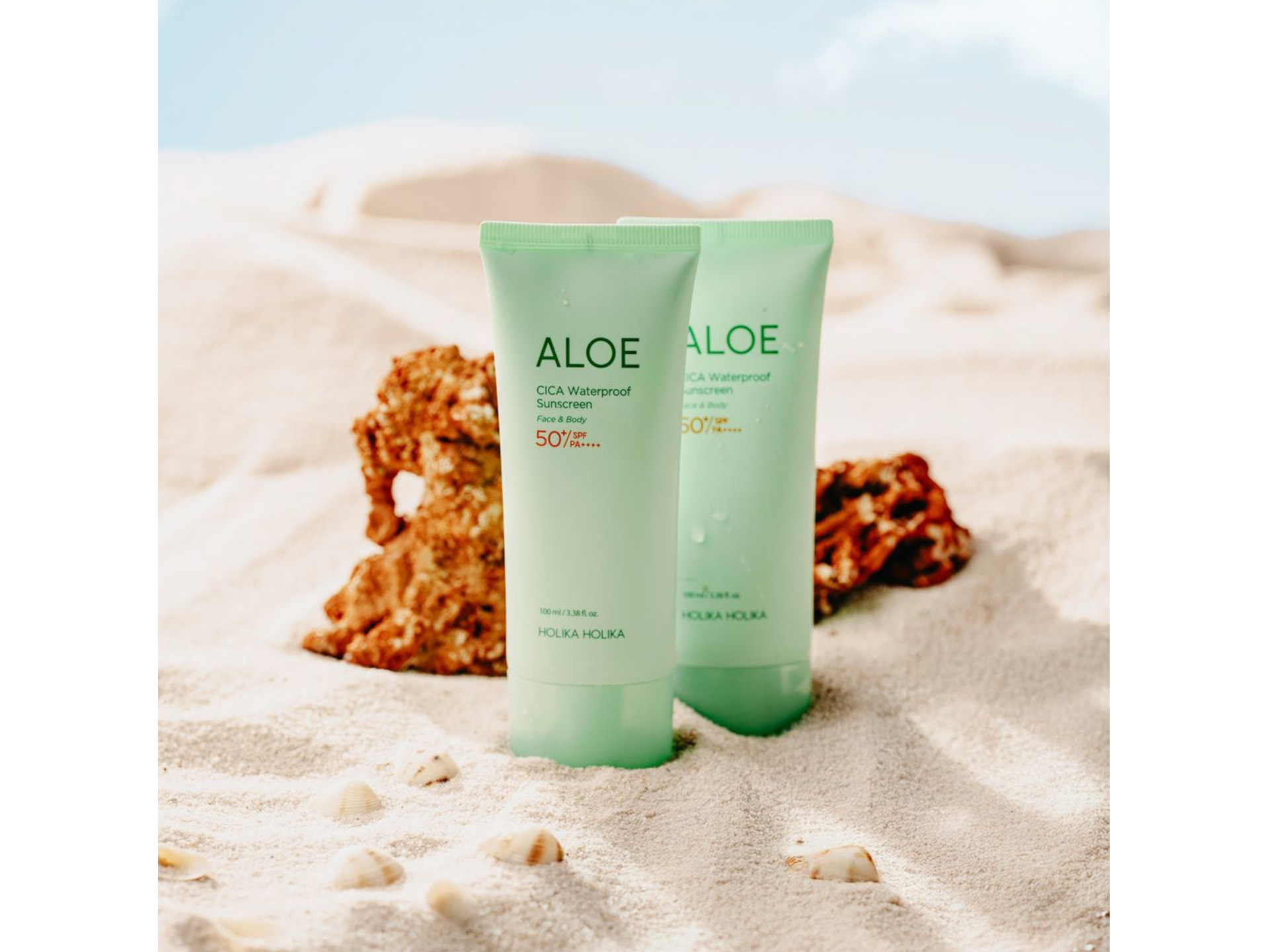 Holika Holika Aloe Cica wasserfeste Sonnencreme LSF 50+ PA++++