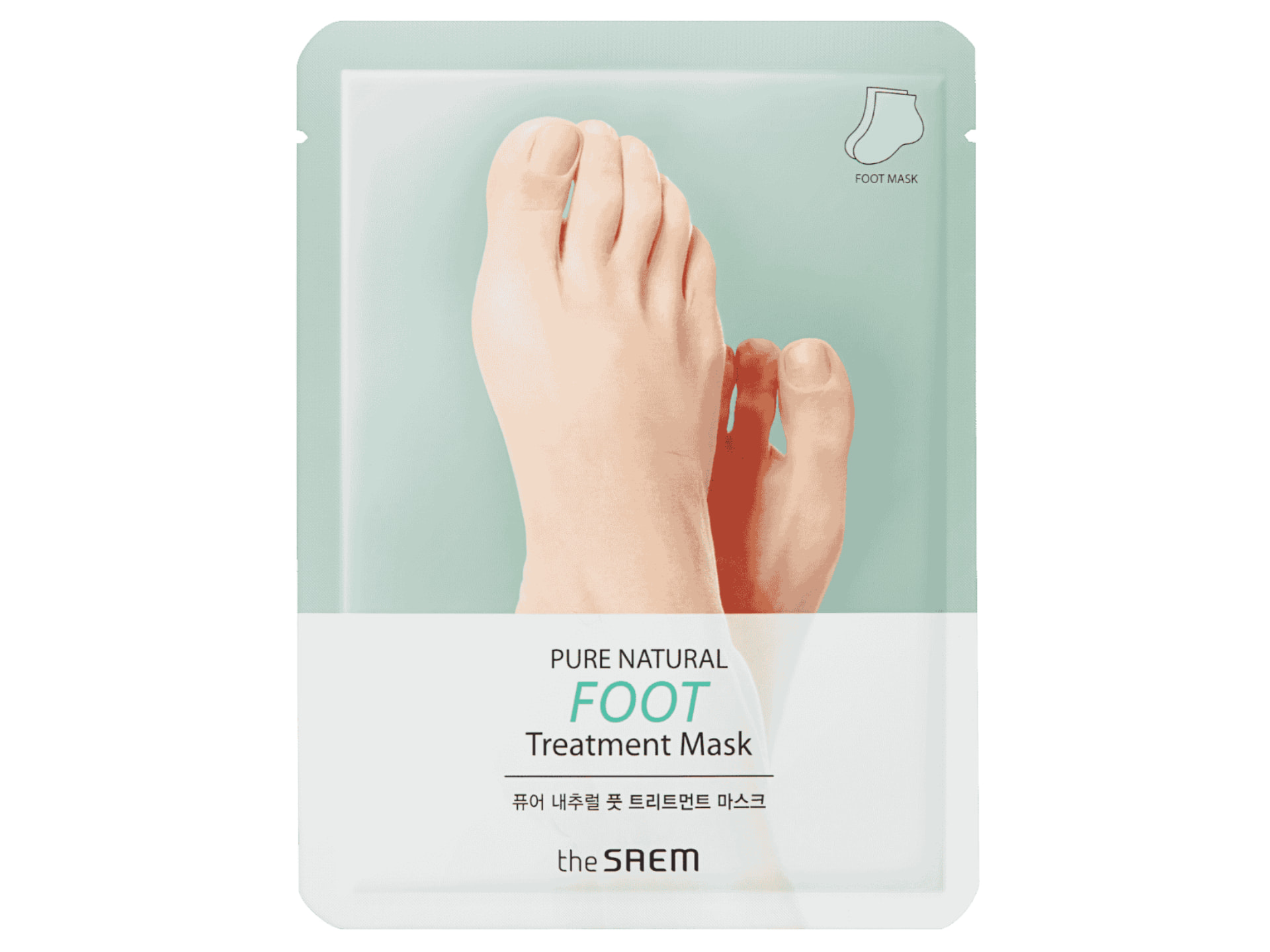 The Saem Pure Natural Foot Treatment Mask Fusspflege-Maske
