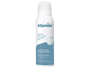 Allpresan diabetic Schaum-Creme Mikrosilber
