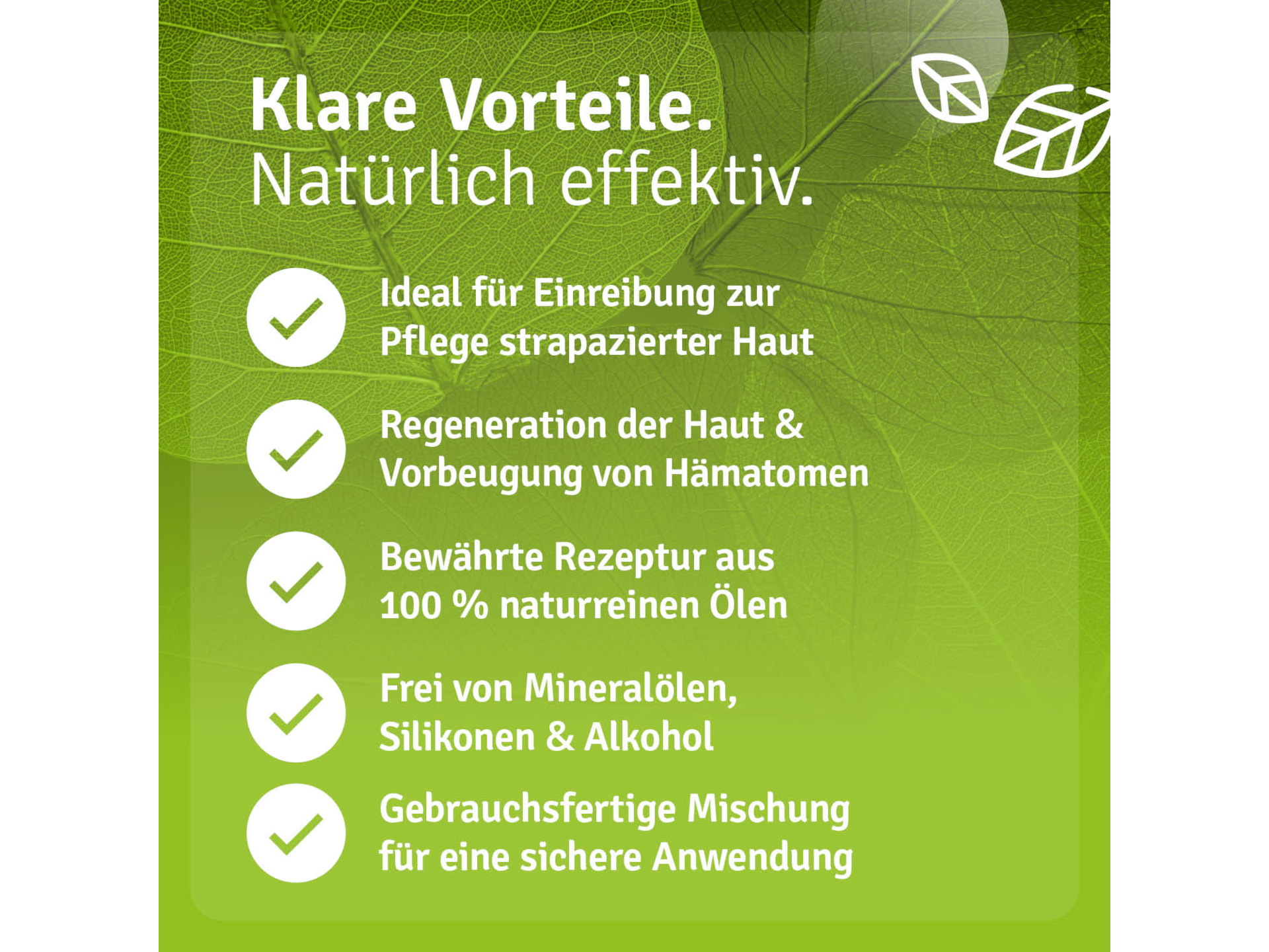 Casida Hämatom Pflege Öl Repair & Protect