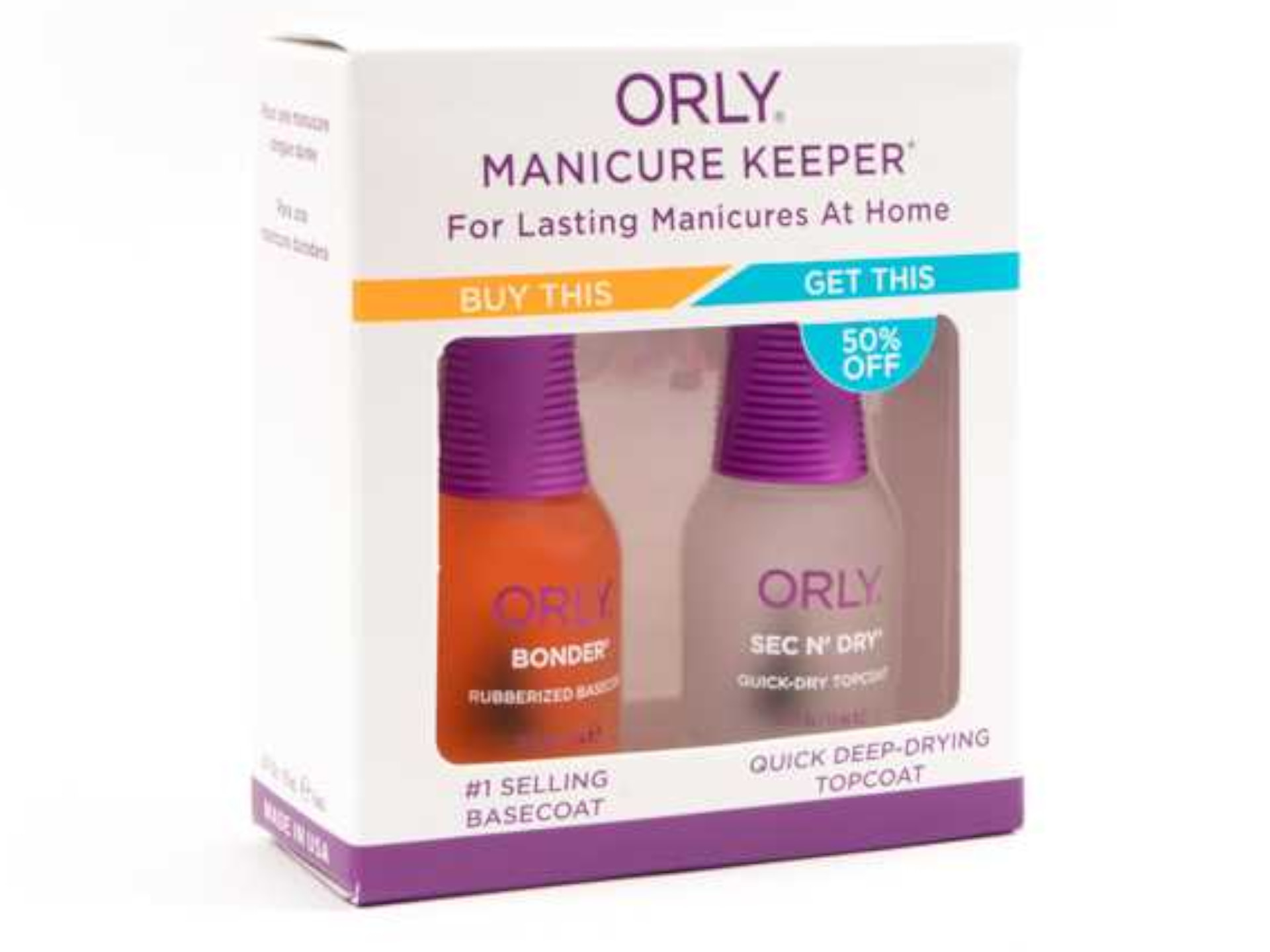Orly Manicure Keeper (Bonder & Sec N' Dry 11ml Set)