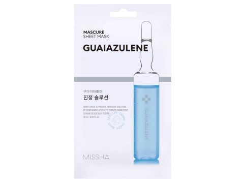 Missha Mascure Sheet Mask Gesichtsmaske (Guaiazulene)