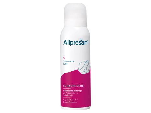 Allpresan Nr. 5 Schaumcreme schwitzende Füsse
