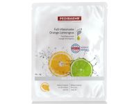 Pedibaehr Fuss-Vliesmaske Orange-Lemongras