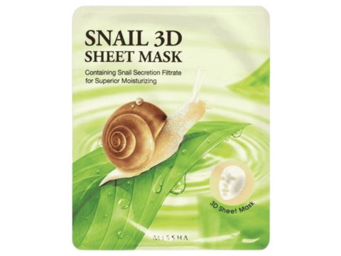 Missha Snail 3D Sheet Mask Gesichtsmaske