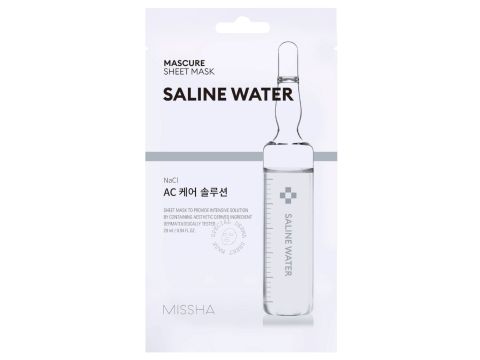 Missha Mascure Sheet Mask Gesichtsmaske (Saline Water)