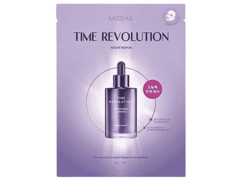 Missha Nacht-Reparatur-Ampullen-Gesichtsmaske Time Revolution